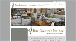 Desktop Screenshot of directconsultingandpurchasing.com